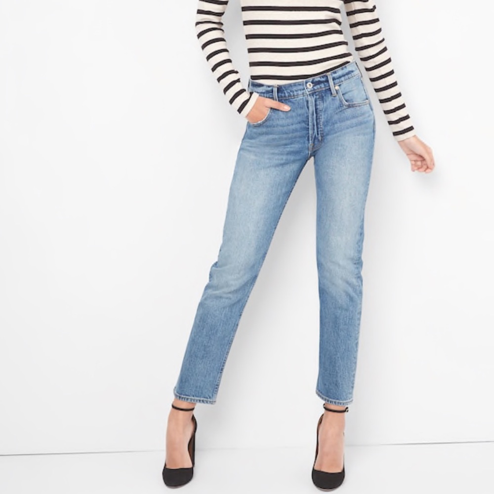 High Rise GAP Jeans: Cone Denim